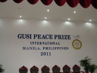 Gusi Peace Prize International 2011<br />
